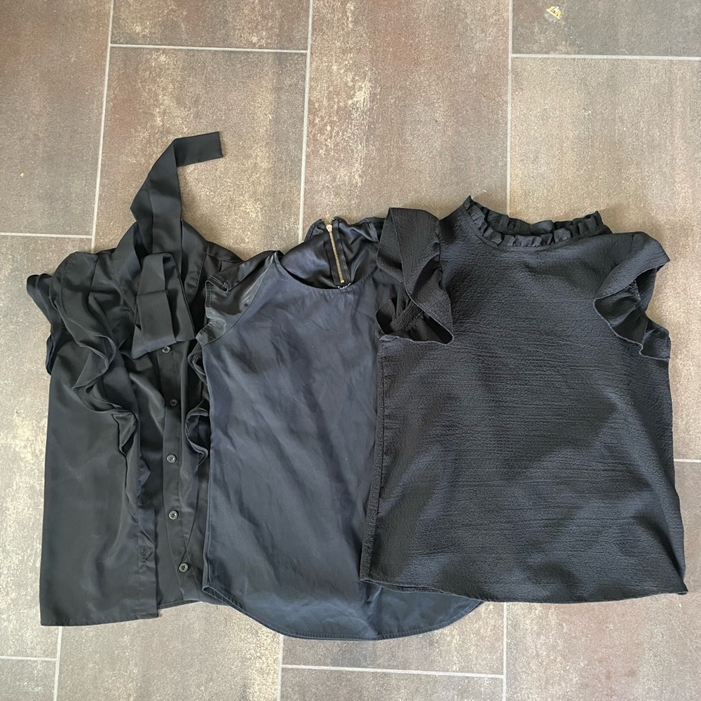 Black Tops 3 for $15